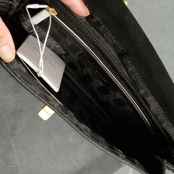 🚫SOLD🚫NWT TED BAKER FAUX FUR LEATHER CROSSBODY - Picture 5 of 8